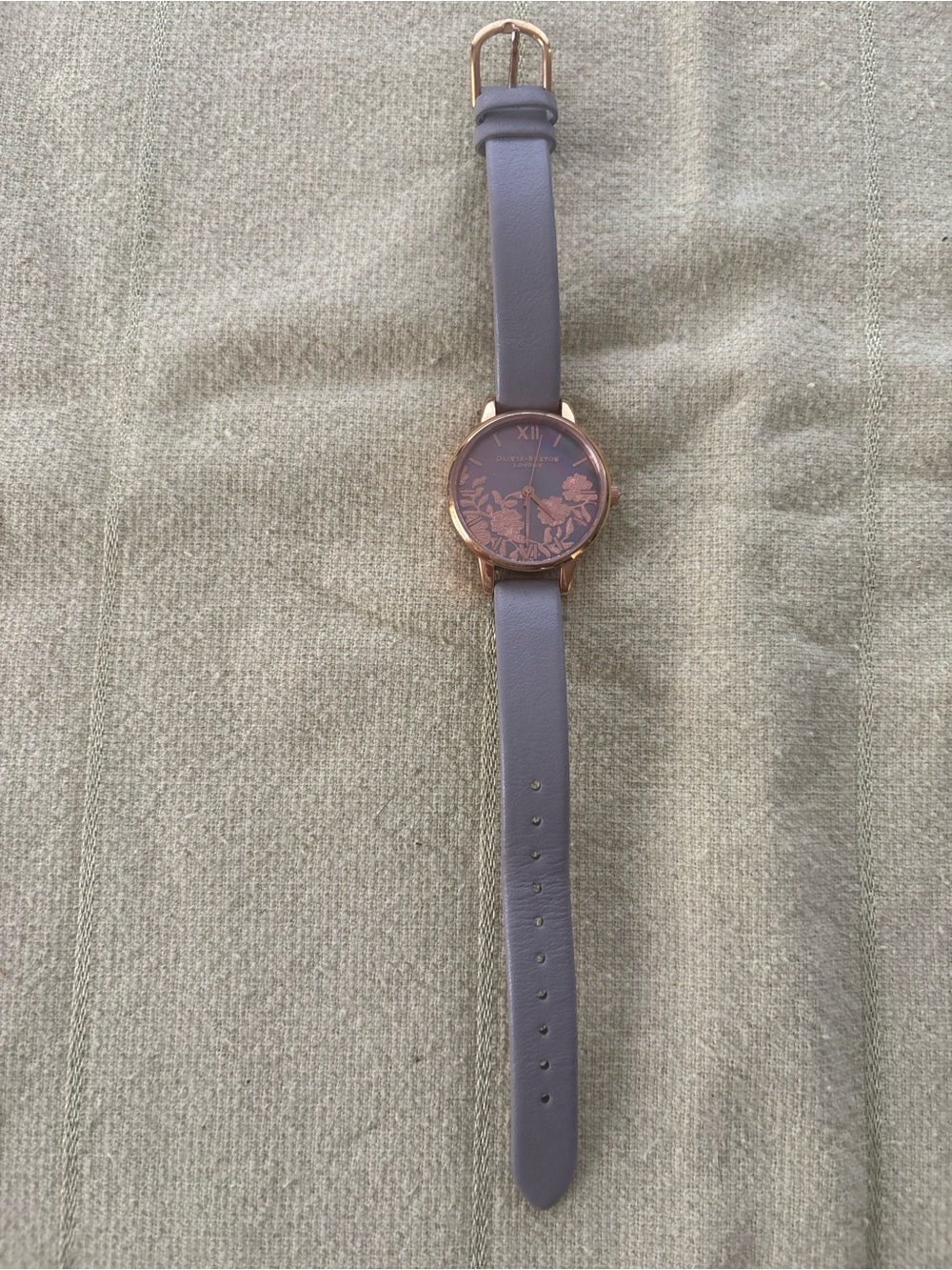 Women’s Olivia Burton rose gold floral